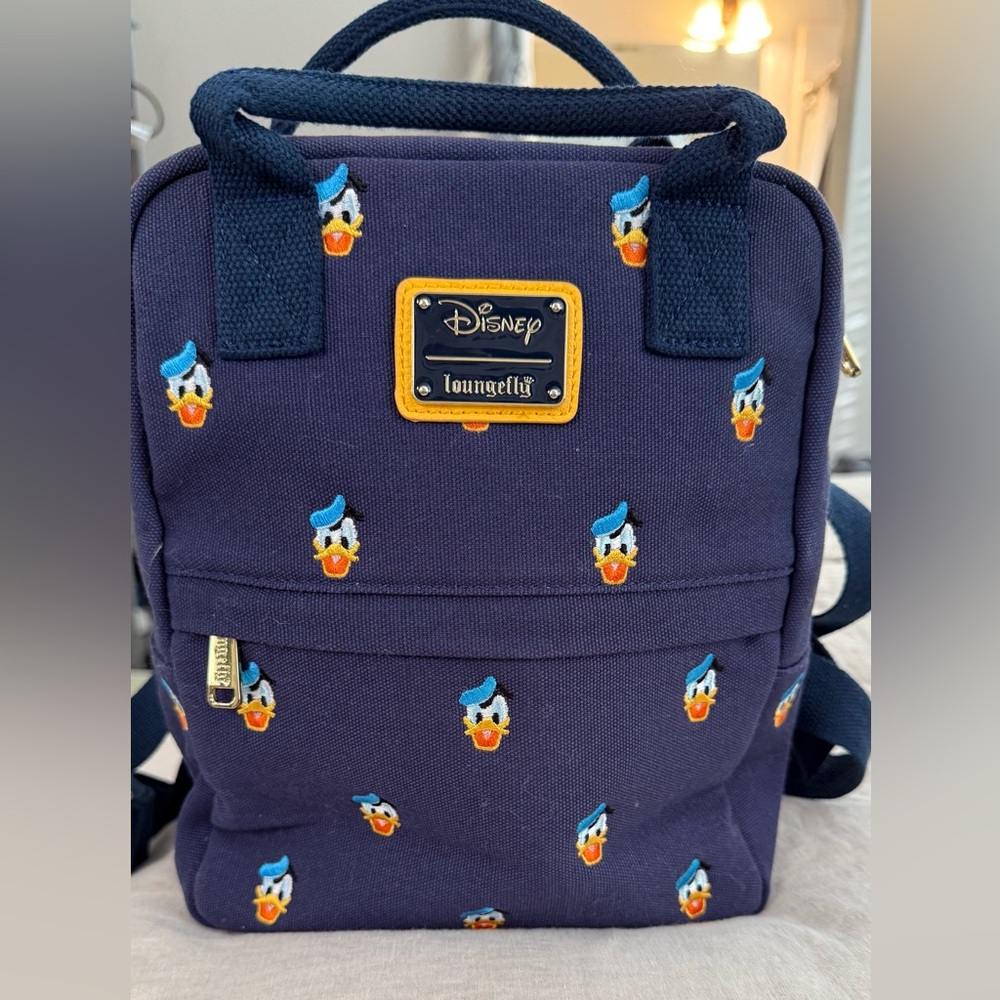 Loungefly Navy Blue Donald Duck Backpack